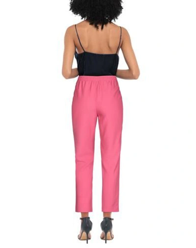 Red Valentino Crepe Tapered Pants In Pink