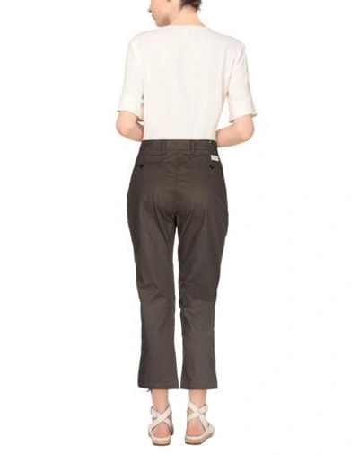 Shop Aigle Pants In Dark Green