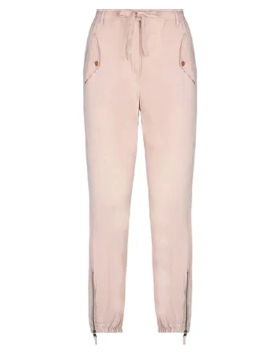 Shop Aigle Casual Pants In Light Pink