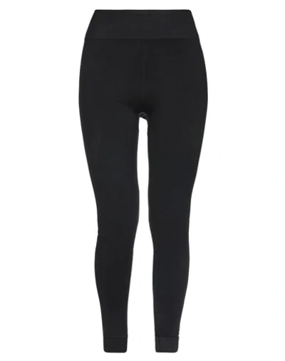 Shop Karl Lagerfeld Woman Leggings Black Size S Polyamide, Elastane