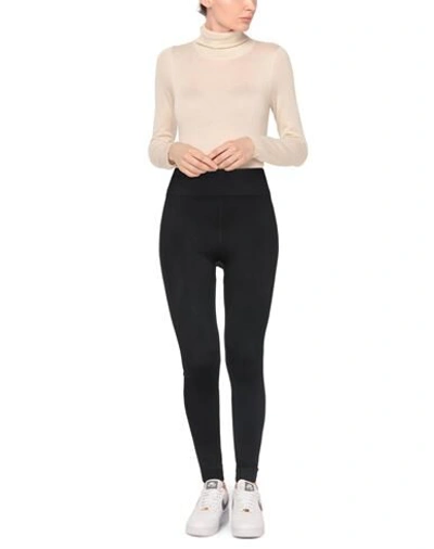 Shop Karl Lagerfeld Woman Leggings Black Size S Polyamide, Elastane