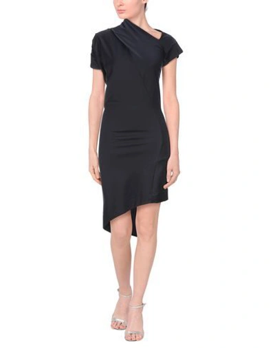Shop Vivienne Westwood Anglomania Short Dresses In Dark Blue