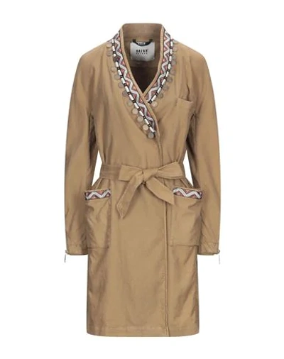Shop Bazar Deluxe Overcoats In Camel