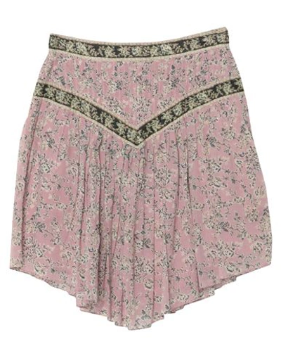 Isabel Marant Étoile Mini Skirts In Purple