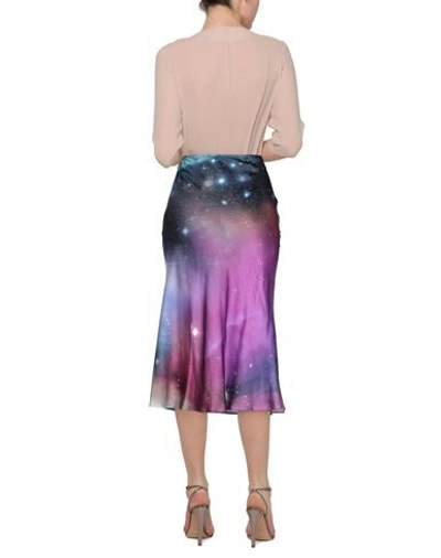 Pinko Midi Skirts In Blue