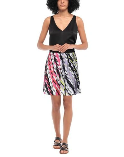 Frankie Morello Mini Skirts In Lilac