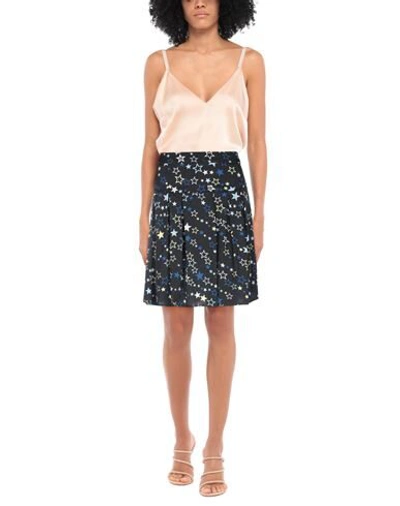 Love Moschino Mini Skirts In Black