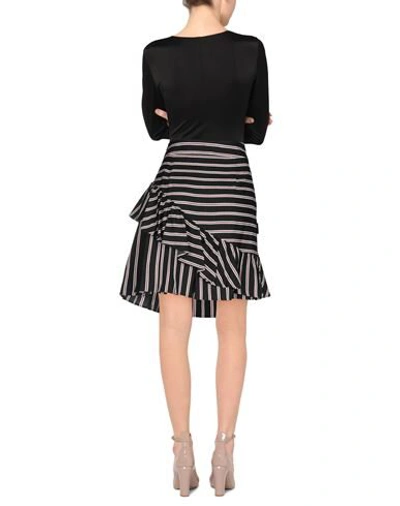 Shop Love Moschino Woman Midi Skirt Black Size 4 Viscose, Polyamide