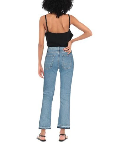 Shop Ottod'ame Woman Jeans Blue Size 28 Cotton, Elastane