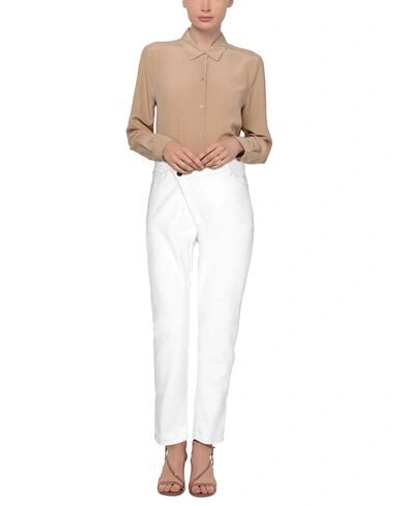 Shop Dorothee Schumacher Jeans In White