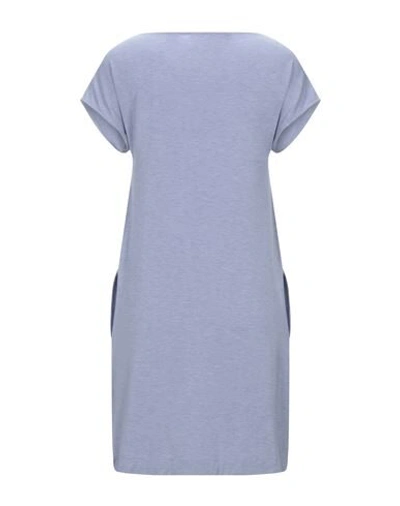 Shop Hanro Nightgowns In Pastel Blue