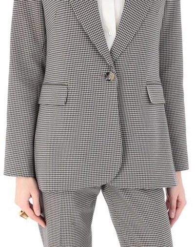 Shop Ivy & Oak Ivy Oak Woman Blazer Light Grey Size 6 Viscose, Recycled Polyester, Polyester, Elastane