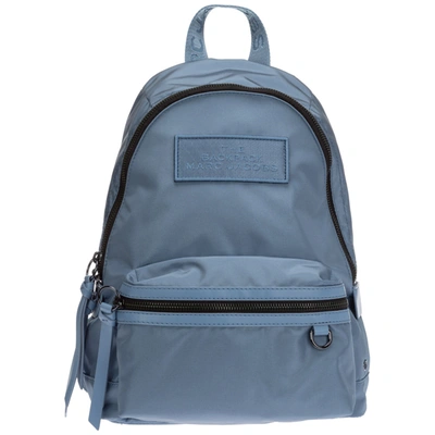 Shop Marc Jacobs The Medium Backpack Dtm Backpack In Azzurro