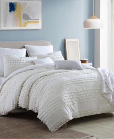 Shop Swift Home Magnificent Marilla Dot 5 Piece Comforter Set, King/california King In Ivory