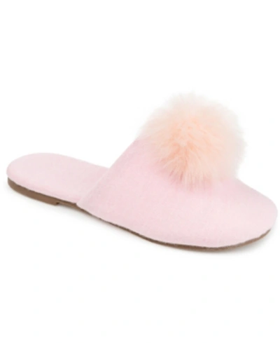 Journee Collection Collection Women's Nightfall Slipper In Pink