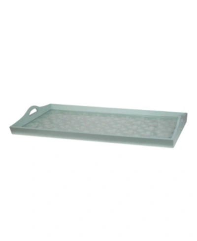 Shop Ab Home Urban Vogue Tray In Blue