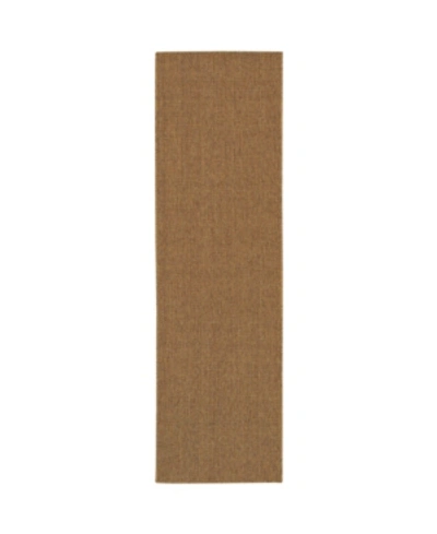 Jhb Design Caspian Cas03 2'3" X 7'6" Runner Rug In Tan
