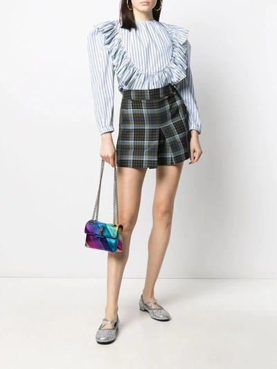 Kurt Geiger London Mini Kensington Leather Crossbody Bag In Multi
