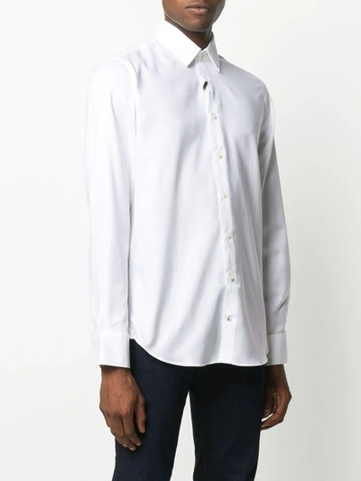 Shop Tommy Hilfiger Button-down Shirt In White