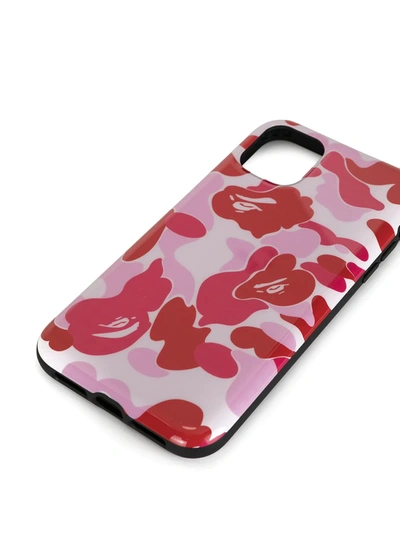 Shop A Bathing Ape Camouflage Iphone 11 Case In Pink