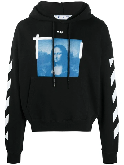 Shop Off-white Mona Lisa Print Sweatshirt In Black