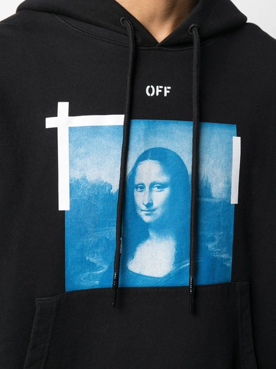 Shop Off-white Mona Lisa Print Sweatshirt In Black