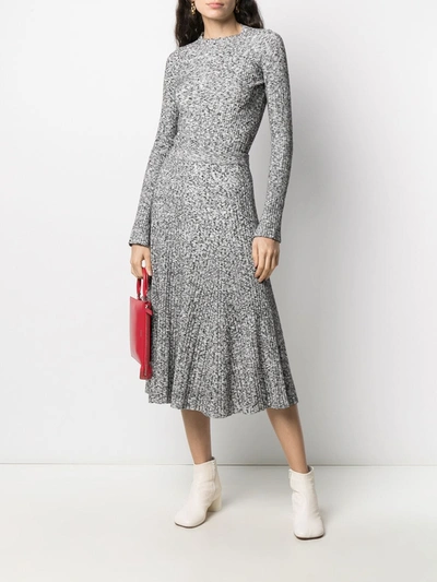 Mrz Long-sleeve Knit Jumper In White