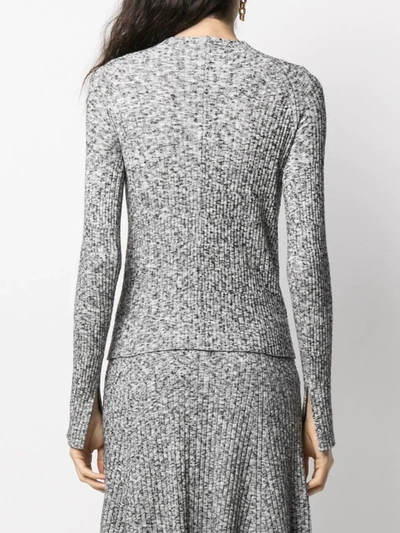 Mrz Long-sleeve Knit Jumper In White