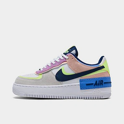Shop Nike Women's Air Force 1 Shadow Se Casual Shoes In White