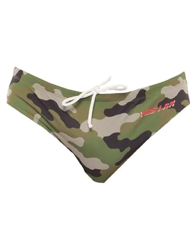 Shop Yes I Am Bikini Bottoms In Military Green