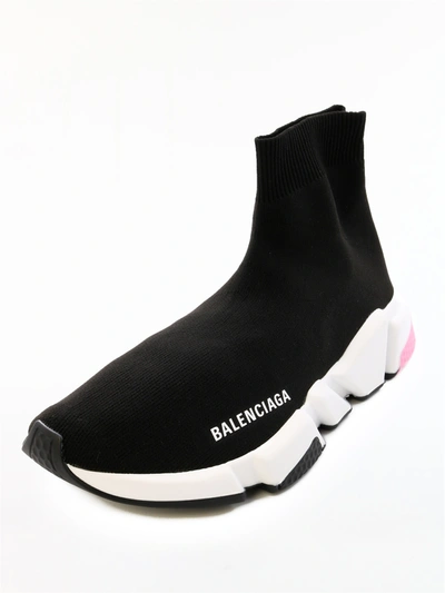 Shop Balenciaga Speed Sneaker In Black