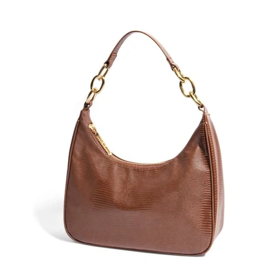 Shop House Of Want Newbie Hobo In Chocolate Lizard