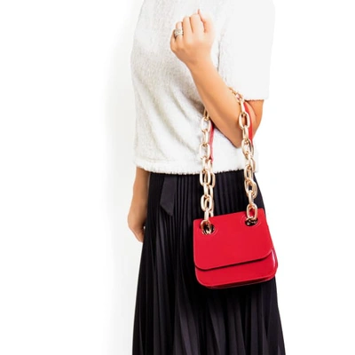 Shop House Of Want "h.o.w." We Are Original Shoulder Bag In Red
