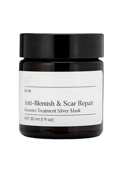 Shop 47 Skin Anti-blemish And Scar Repair Intensive Treatment Silver Mask 30ml