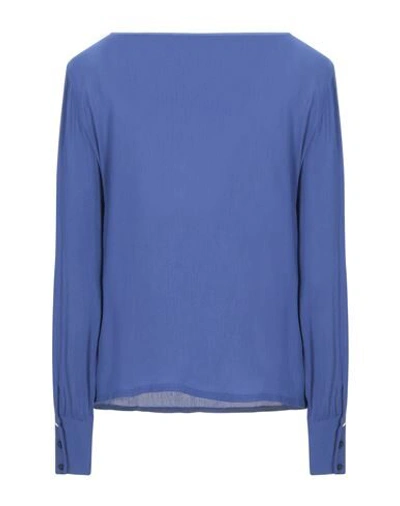 Shop Trussardi Jeans Woman Top Blue Size 8 Viscose