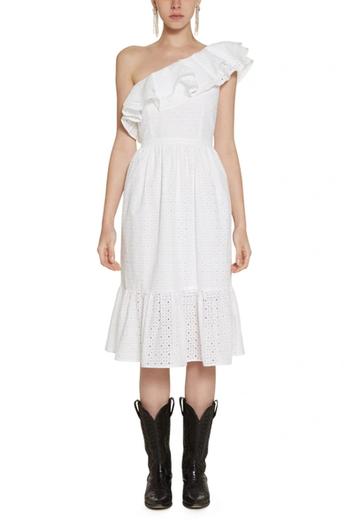 Shop Amotea White Leonor Mini Dress