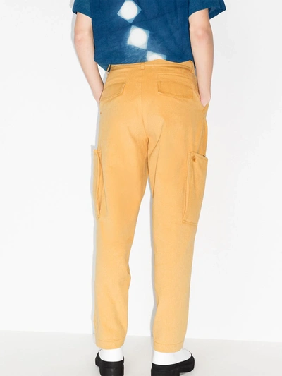 Shop Jacquemus Le Pantalon Simon Straight-leg Trousers In Brown