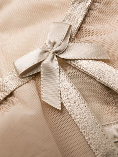 Bordelle Semi-sheer Fitted Bra In Neutrals