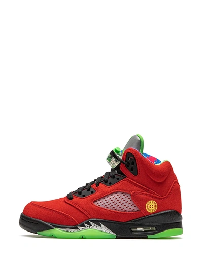Shop Jordan Air  5 Retro Se "what The" Sneakers In Orange