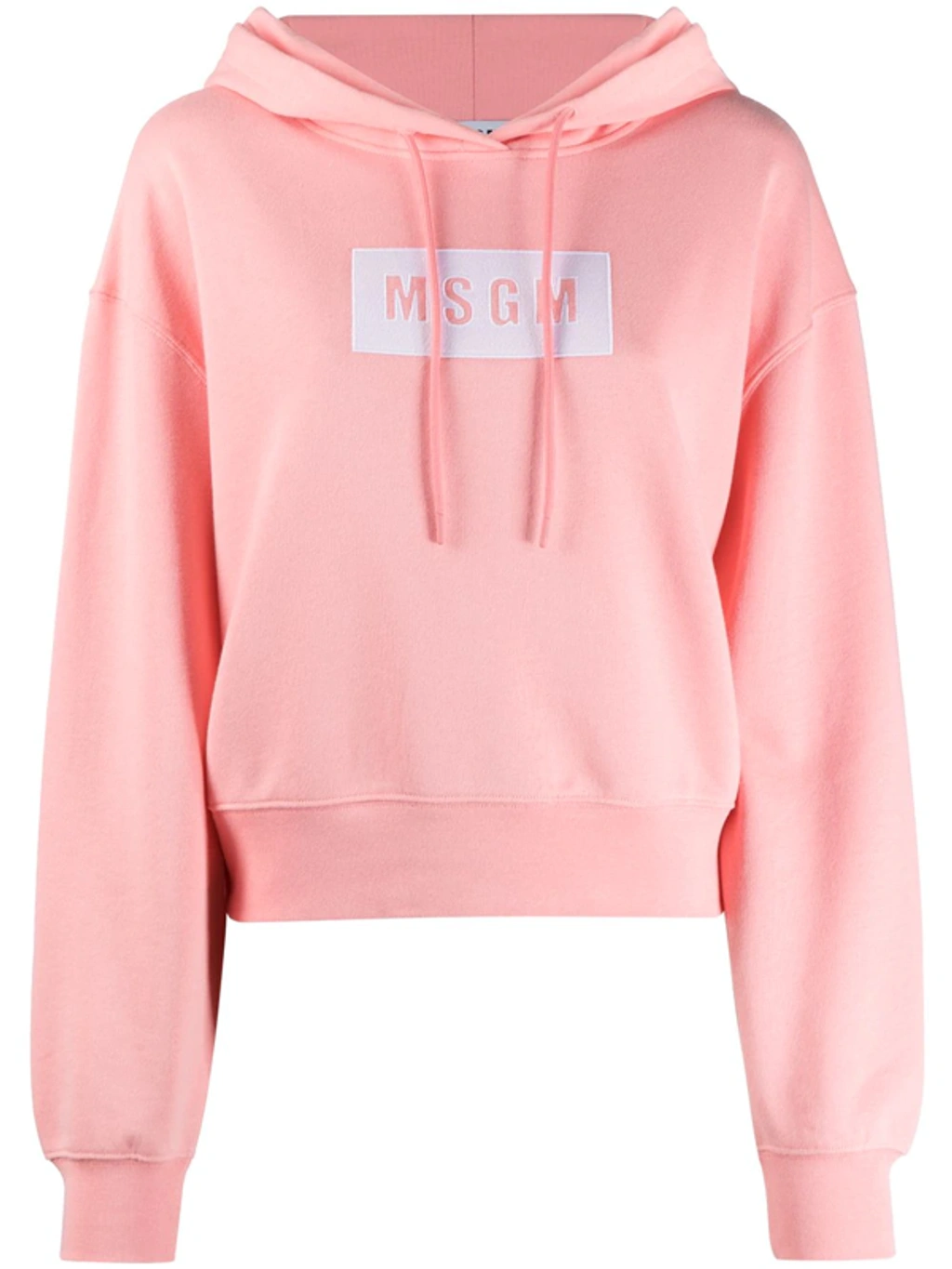 MSGM - 【SALE】稀少 MSGM  トレーナー　パーカー　ピンク Msgm Casual Hoodie With Adjustable Hood For Women In Pink | ModeSens