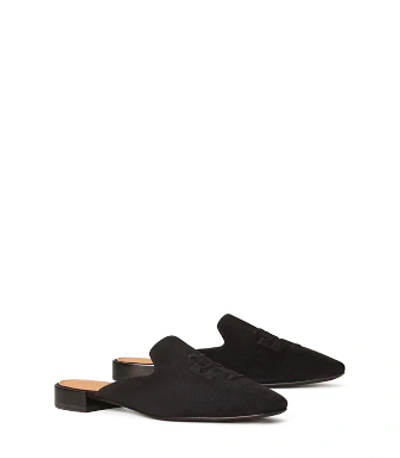 Shop Tory Burch Ruby Backless Loafer In Perfect Black