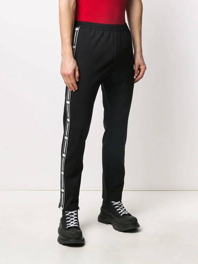 Shop Dsquared2 Wool Trousers In Black