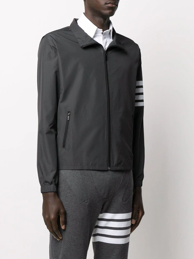 Shop Thom Browne Jacket In Grey