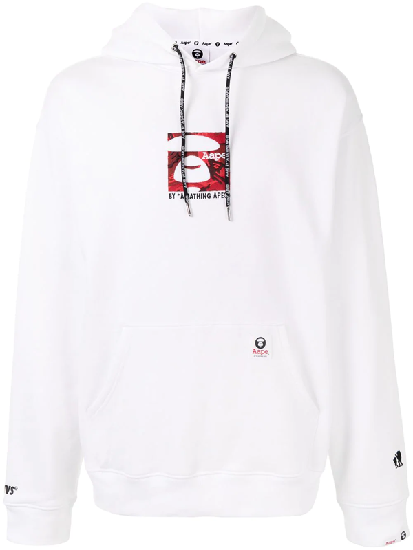 bathing ape white hoodie