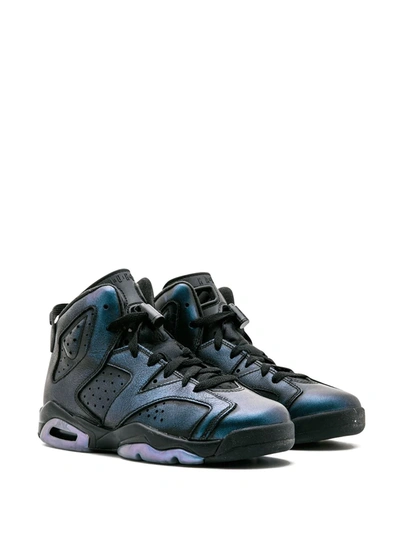 Nike Air Jordan 6 Retro As Bg Sneakers In Black