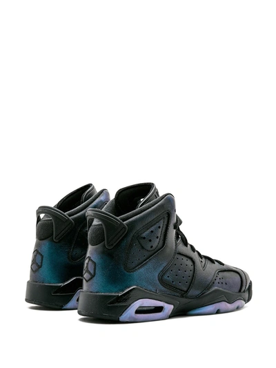 Nike Air Jordan 6 Retro As Bg Sneakers In Black