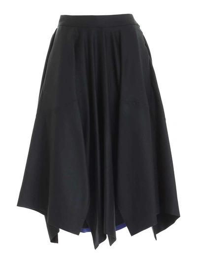 Shop Vivienne Westwood Knockout Skirt In Dark Green