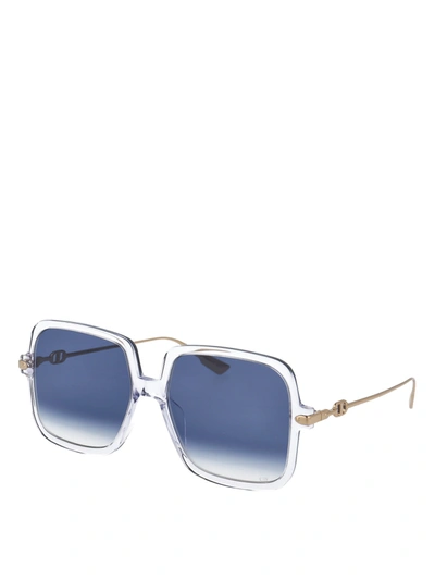 Shop Dior Link1 Acetate Sunglasses