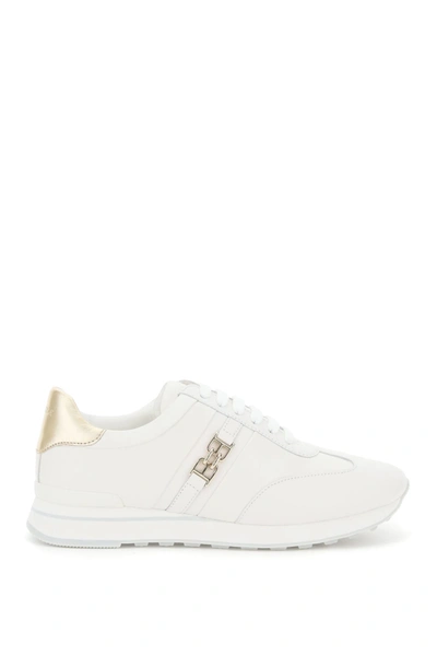 Shop Bally Gevina Sneakers In 0300 White (white)