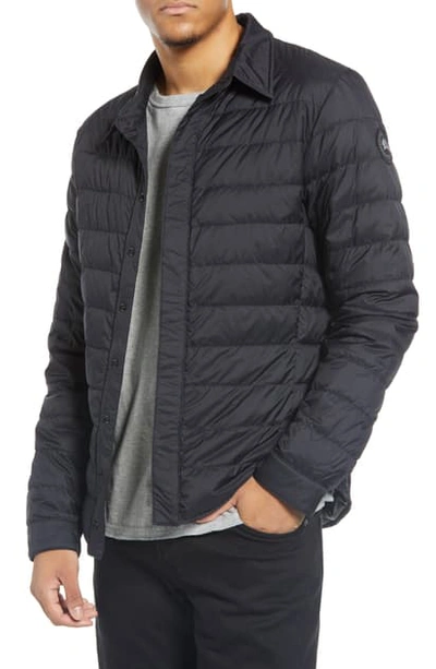 Canada Goose Jackson Packable Shirt Jacket In Black | ModeSens